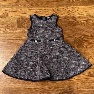 Janie and Jack Toddler Girl Boucle Jumper Dress